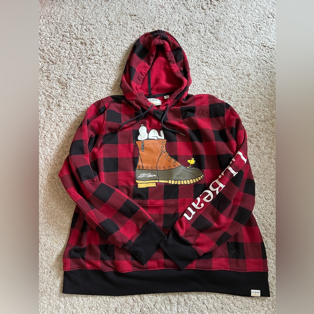 LL Bean x Peanuts hoodie XXL